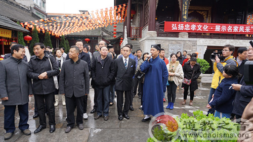 西安都城隍庙举办“首届忠孝文化节”
